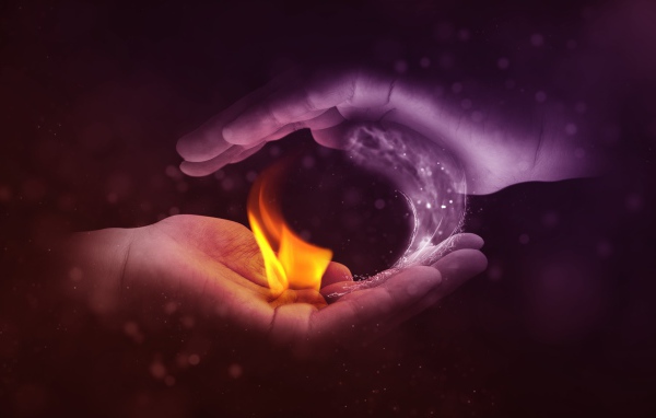 Огонь и вода в ладонях 