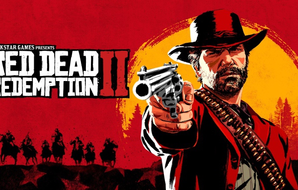 Computer game poster Red Dead Redemption 2, 2018