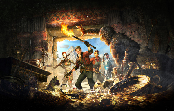 Постер компьютерной игры Strange Brigade, 2018