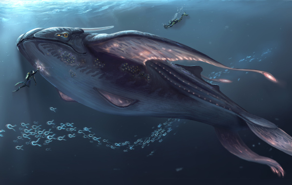 Кадр новой компьютерной игры Subnautica, 2018