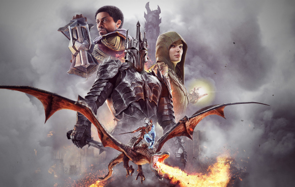 Постер компьютерной игры Средиземье. Тени войны