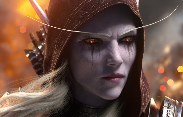 Сильвана Ветрокрылая персонаж игры World of Warcraft. Battle for Azeroth, 2018