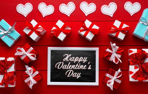 Подарки на День Святого Валентина, 14 февраля