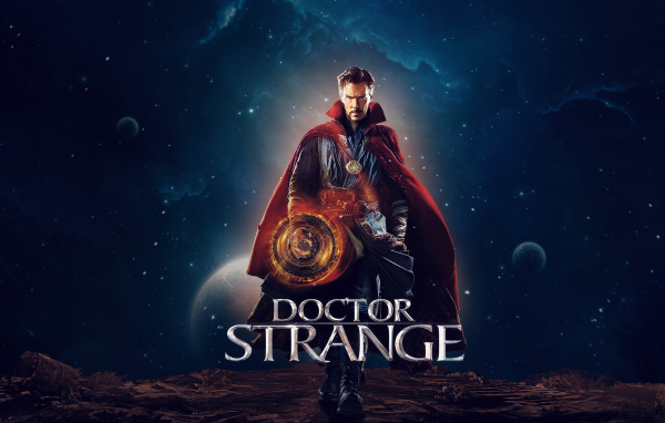 Актер Бенедикт Камбербэтч  в фильме  Доктор Стрэндж