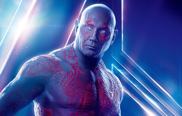 Персонаж Дракс новый супергеройский фильм Мстители: Война бесконечности