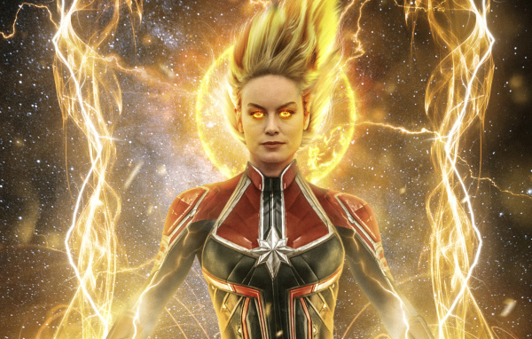 Новый фантастический фильм Капитан Марвел, 2019