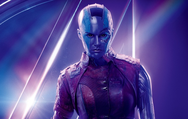 The character of Nebula movie The Avengers: The War of Infinity, 2018