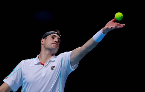 Американский профессиональный теннисист Джон Изнер