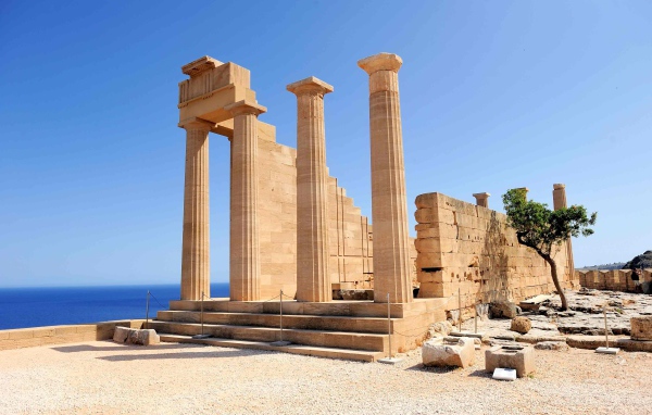 Акрополь в Линдосе, остров Родос