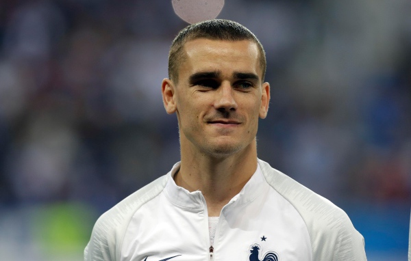 Французский футболист Антуан Гризманн