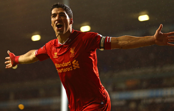 Уругвайский профессиональный футболист Луис Альберто Суарес