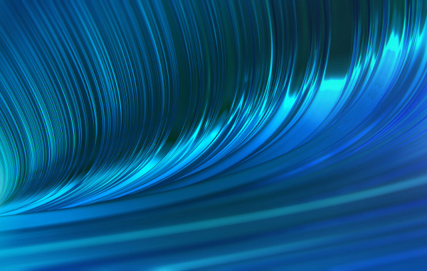 Голубые абстрактные волны крупным планом