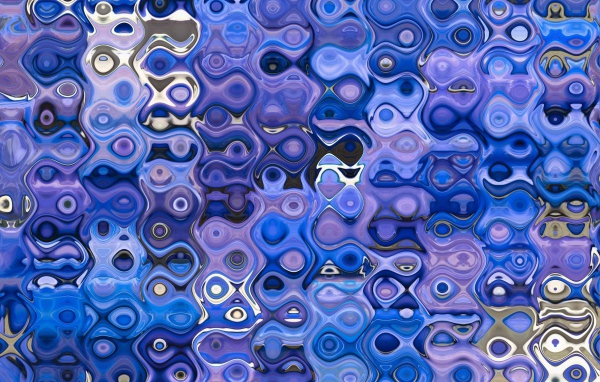 Рельефная неоновая стеклянная текстура