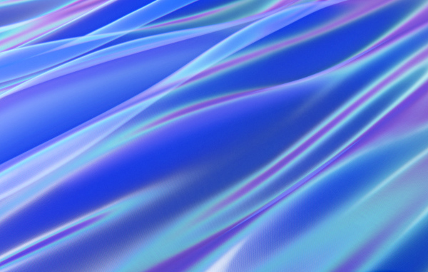 Неоновые абстрактные волны  крупным планом