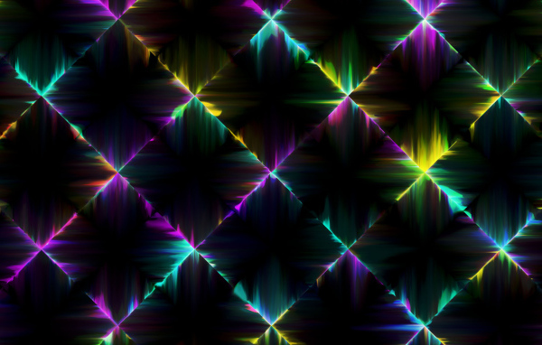 Неоновые разноцветные линии 