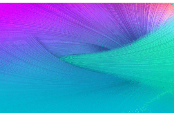 Розовые и голубые абстрактные линии 