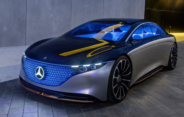 Автомобиль Mercedes-Benz Vision EQS 2019 года