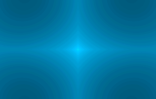 Голубой фон с кругами с яркой точке в середине 