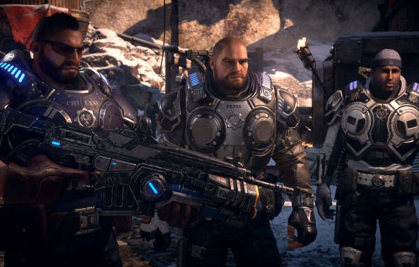 Персонажи компьютерной игры Gears 5, 2019