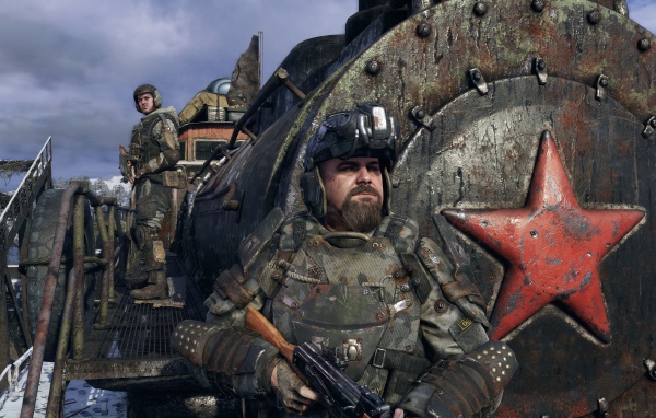 Кадр компьютерной игры Metro Exodus