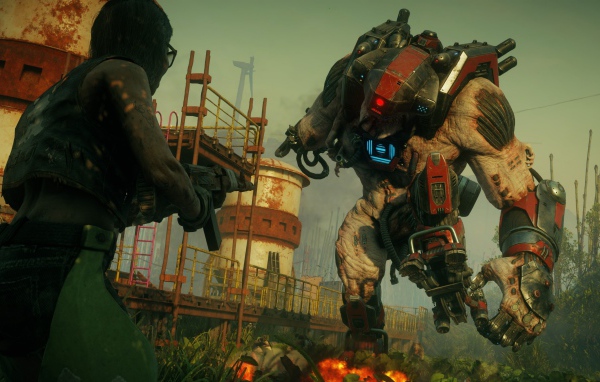 Кадр новой компьютерной игры Rage 2, 2019 года