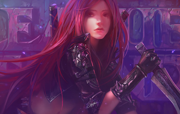 Маг Катарина персонаж игры League of Legends