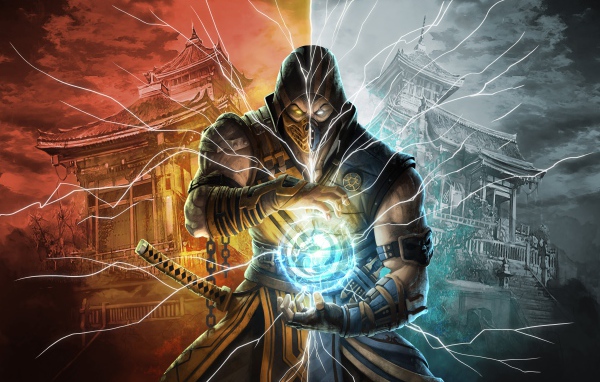 Скорпион персонаж компьютерной игры Mortal Kombat 11 