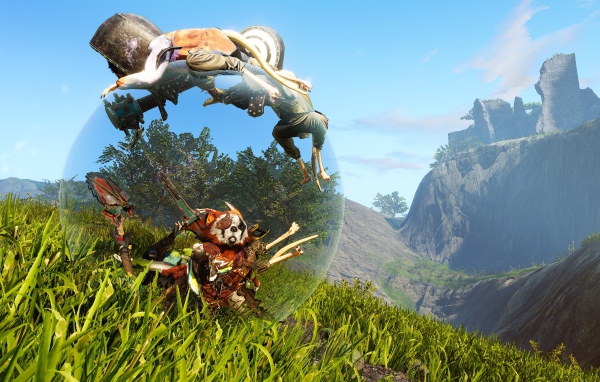 Скриншот компьютерной игры Biomutant, 2019