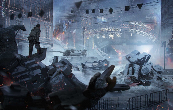 Скриншот компьютерной игры Left Alive, 2019 года