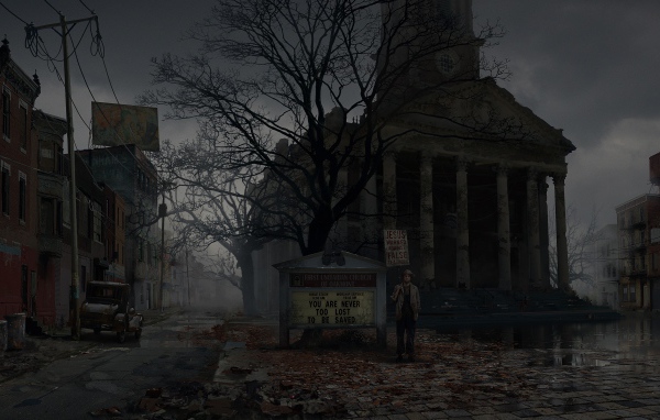 Скриншот компьютерной игры The Sinking City, 2019 года