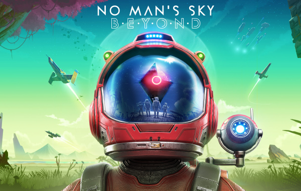 Постер видеоигры No Man's Sky Beyond, 2019