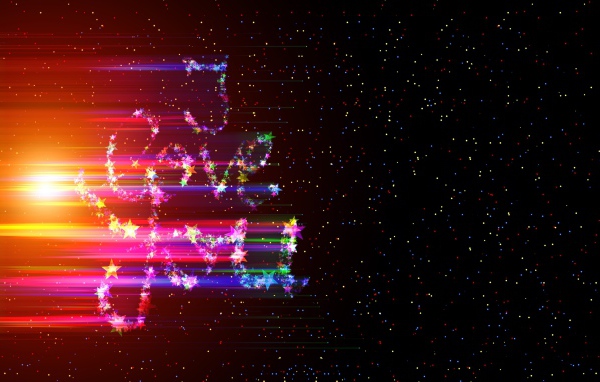 Блестящая надпись я тебя люблю на черном фоне