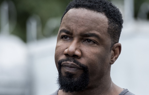 Американский актер Майкл Джей Уайт лицо крупным планом