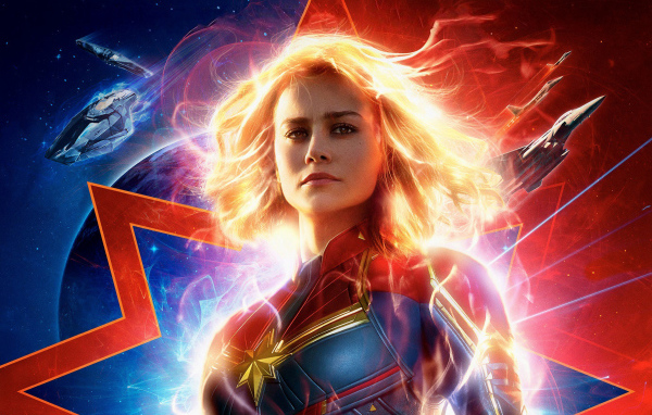 Актриса Бри Ларсон в новом фильме  Капитан Марвел