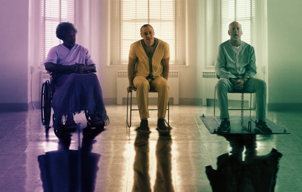 Кадр нового фильма Стекло, 2019