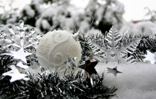 Красивые елочные украшение на Новый год 2020