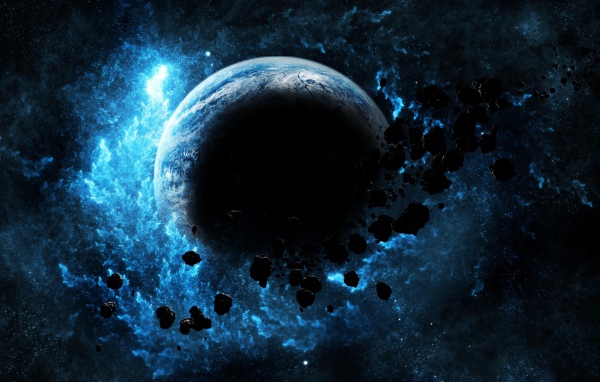 Астероидный дождь приближается к планете земля