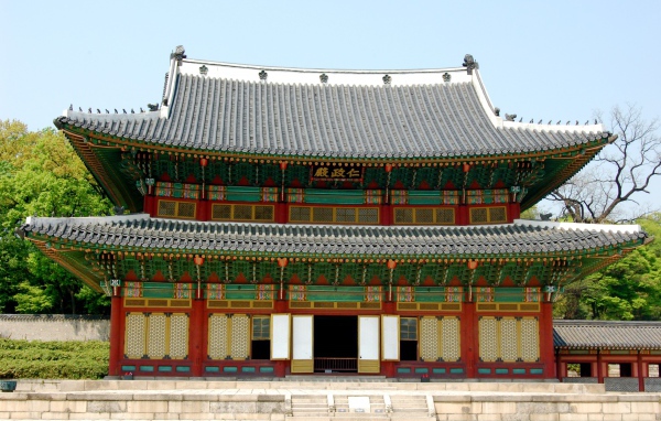 Beautiful palace Changdeok, Seoul. South Korea