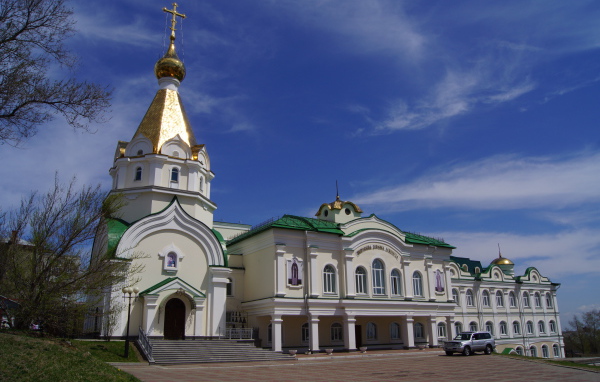 Спасо Преображенский кафедральный собор, город Хабаровск. Россия