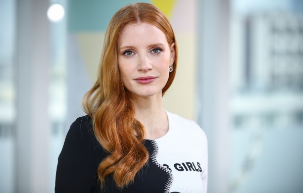 Красивая женщина, актриса Джессика Честейн 