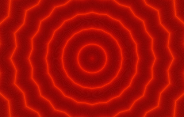 Абстрактная красная спираль 