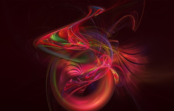 Красивый абстрактный рисунок на коричневом фоне