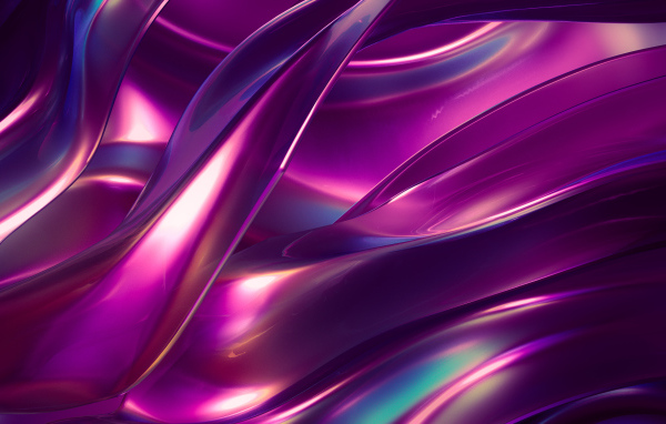 Красивые абстрактные сиреневые волны