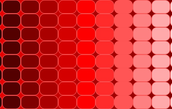 Разные оттенки красного на фигурном фоне 