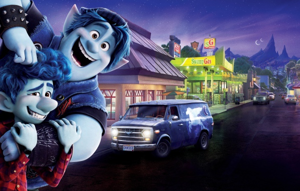 Постер мультфильма Вперёд, 2020 года