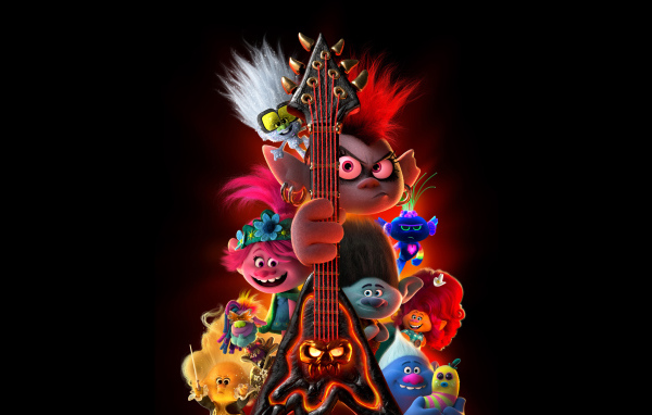 Главные герои мультфильма Тролли: Мировой тур, 2020 