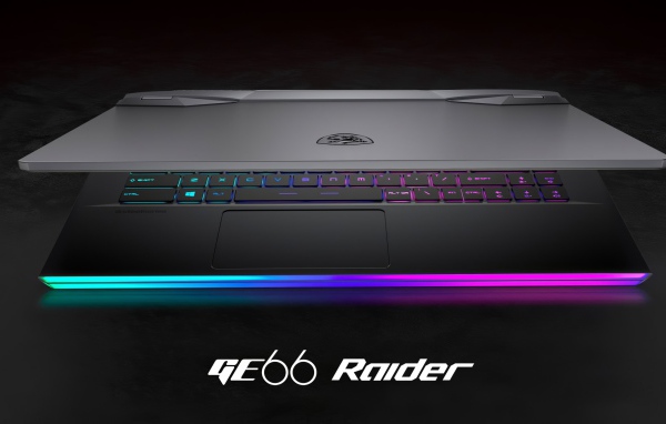 Новый тонкий игровой ноутбук MSI GE66 Raider, 2020