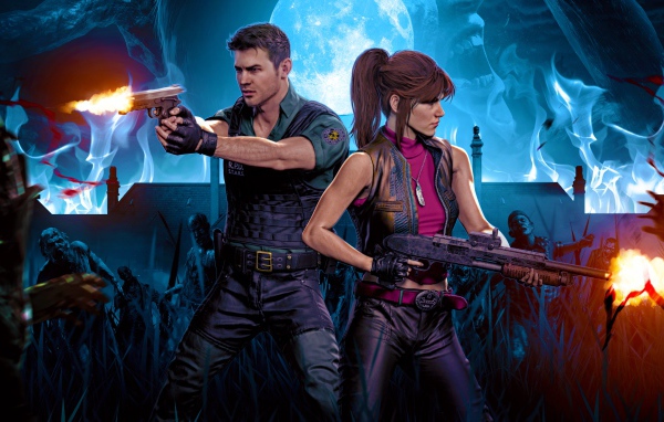 Персонажи компьютерной игры Resident Evil 3, 2020