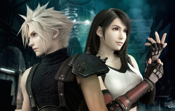 Постер компьютерной игры Final Fantasy VII Remake