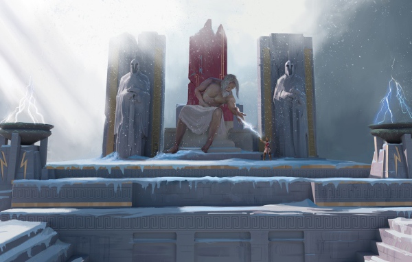 Бог на Олимпе компьютерная игра Gods & Monsters, 2020